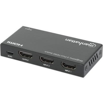 Switch KVM 8K@60Hz 2-Port HDMI-48G IR-Telecomandă