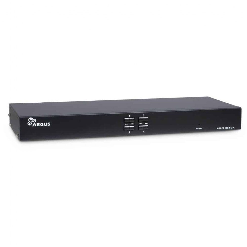 Switch KVM-AS-9104DA RackmountDVI,4xDVI/USB/Audio retail