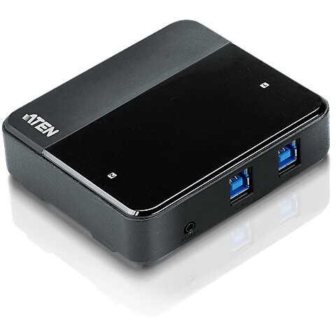 Switch US234-AT 4x USB 3.0 2x USB-B Negru