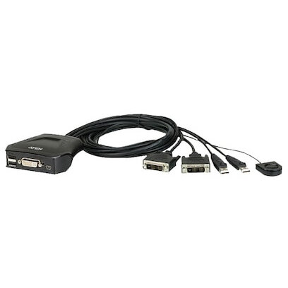 KVM CS22D 2Port USB DVI