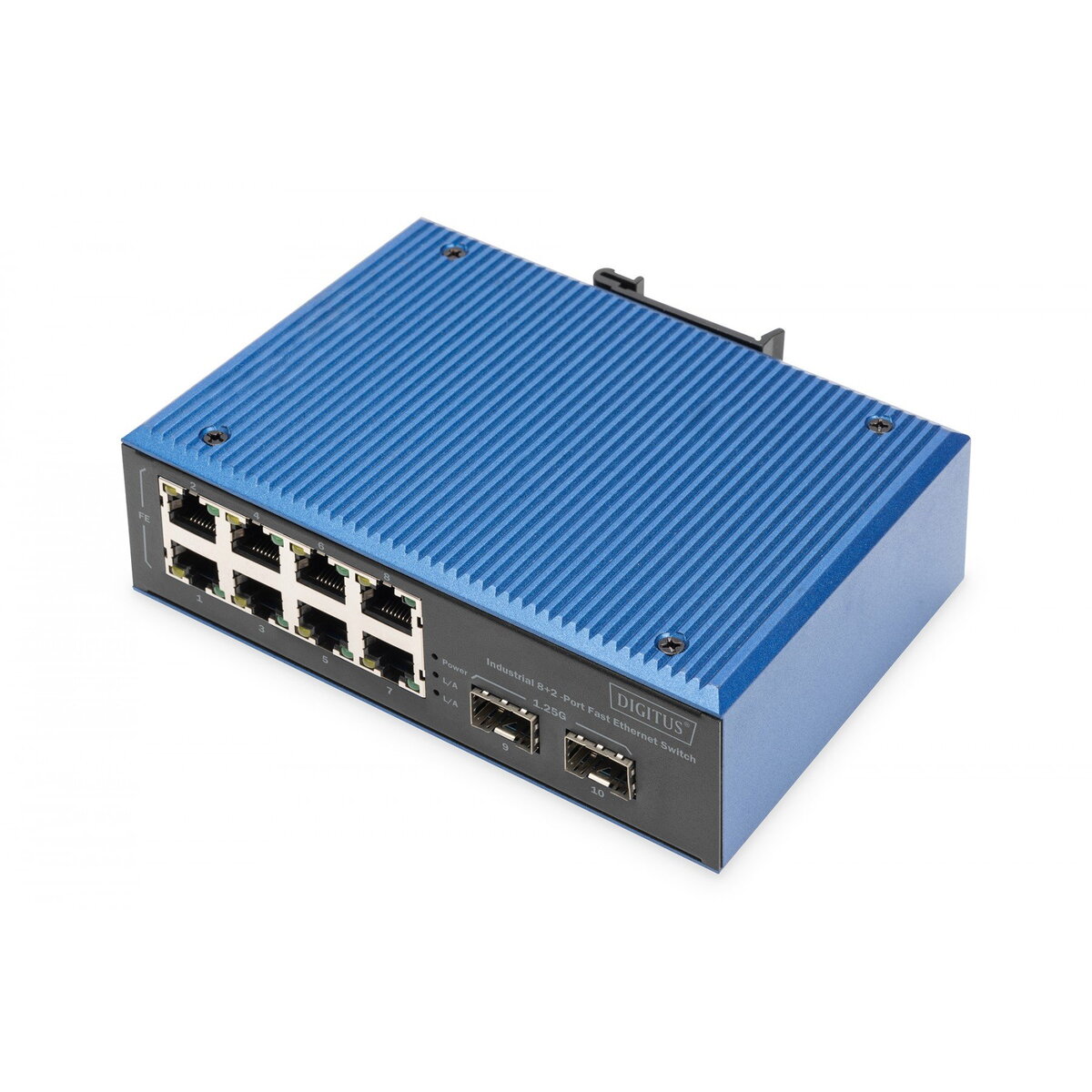 Switch Switch Digitus Fast Ethernet Industrial 8+2