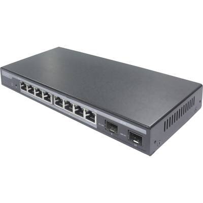 Switch Switch Digitus Gigabit Ethernte PoE 8-port + 2 SFP