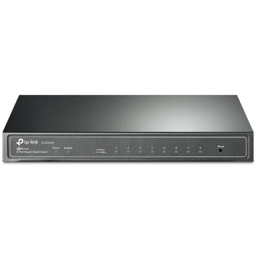 Switch PoE  8 Porturi Gigabit (4 PoE+) Negru