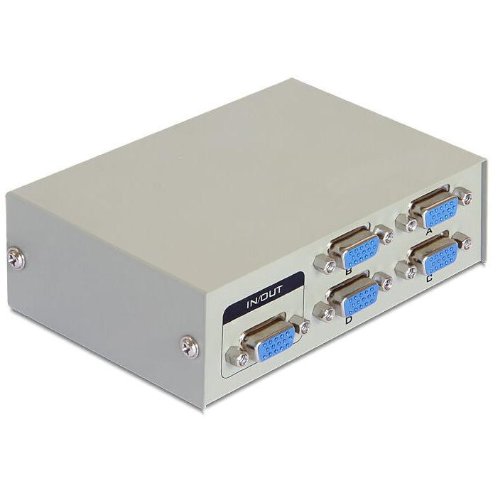 Switch VGA 4 intrări -> 1 Iesire manual