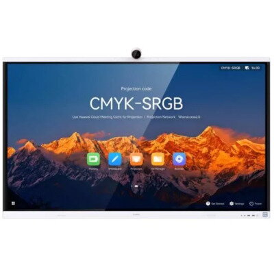 Tabla interactiva IdeaHub S2, 75 inch UHD, Webcam, Harmony OS