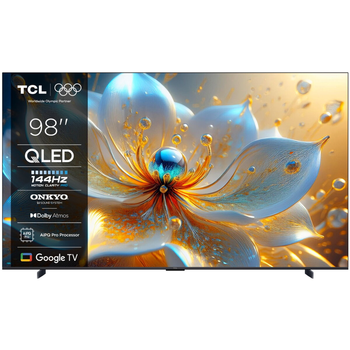 Televizor QLED 248 cm (98) 98T8C, Ultra HD 4K, Smart TV, WiFi, CI+