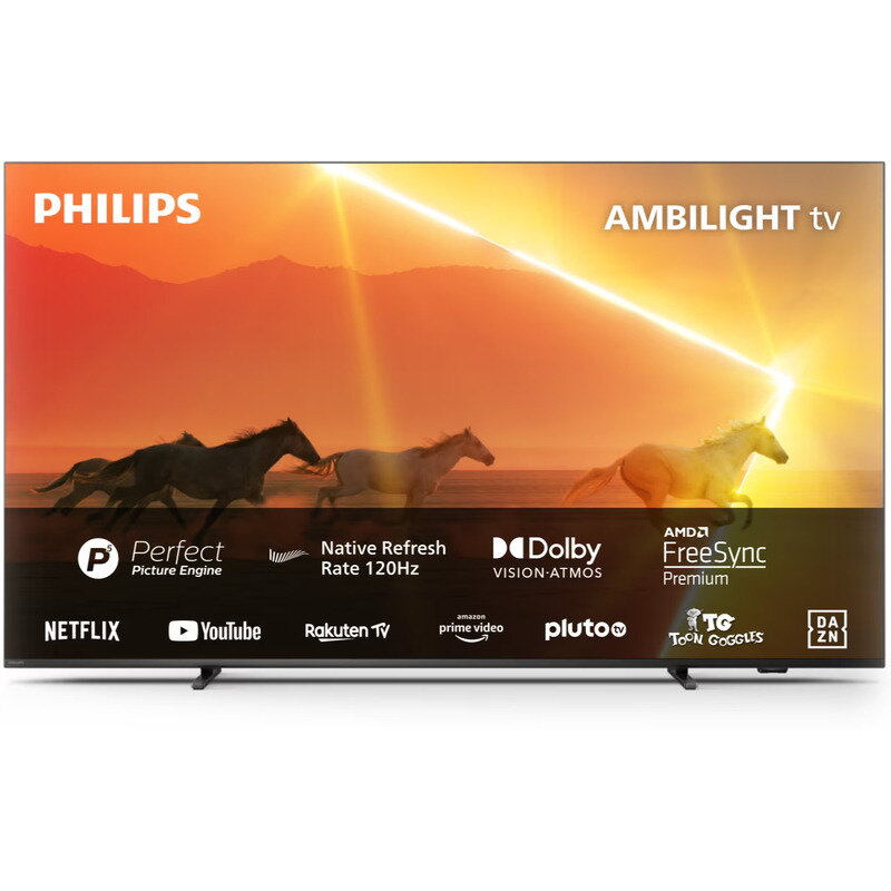 Televizor The Xtra Smart TV 55PML9008/12 Seria PML9008/12 139cm 4K UHD HDR Ambilight pe 3 laturi