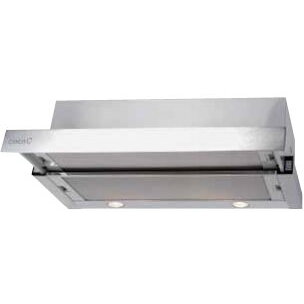 TF-2003 DURALUM 600 Hood, C, Telescopic, Width 60 cm, Max extraction power 390 m3/h, Mechanical control, LED, Stainless Steel