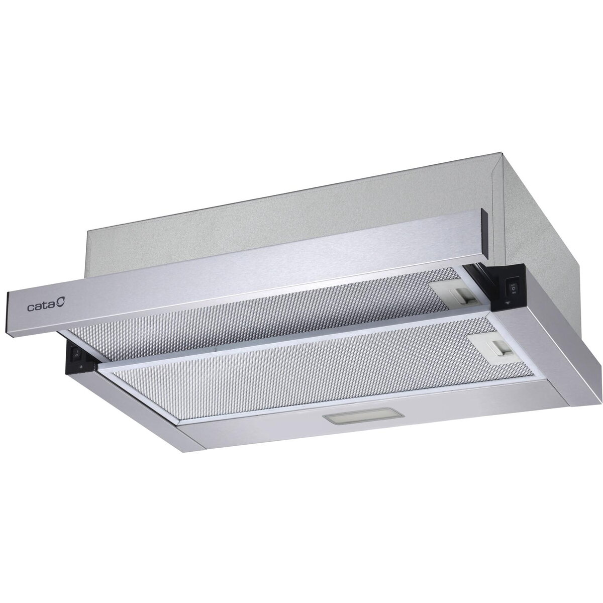 TFB-5160 X Hood, Energy efficiency class C, Width 59.5 cm, Max 297 m³/h, Mechanical control, LED, Stainless steel