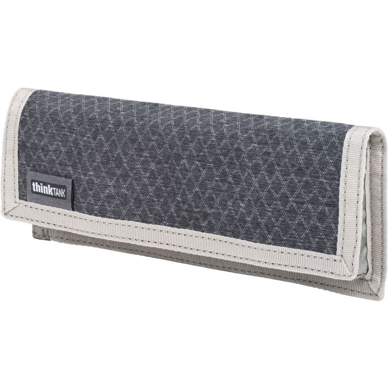 Think Tank Battery Holder 4 (Wallet 4 standard DSLR or Mirrorless Batteries) Grey