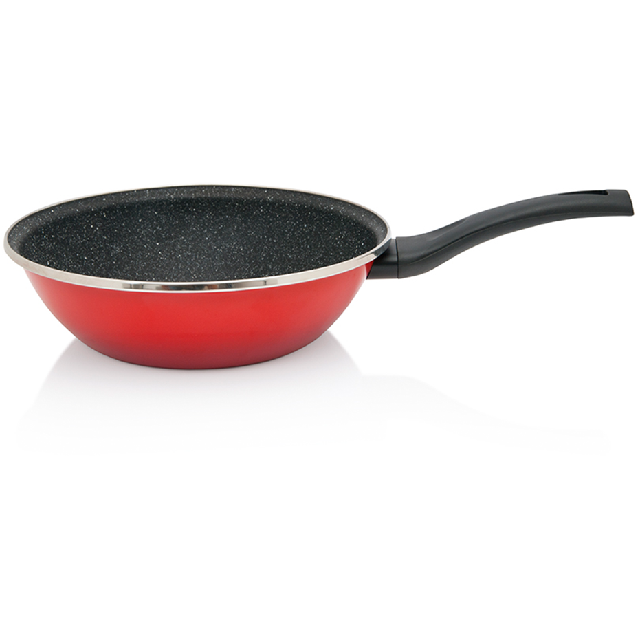 Tigaie Adanca 3.3L Granit Inductie 26Cm Rosu