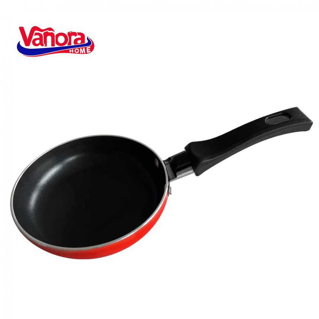 Tigaie Aluminiu Mini 12x3Cm Rosu