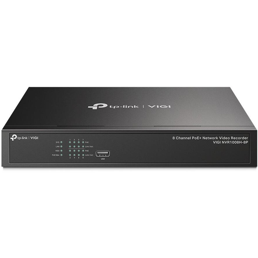 TPL VIGI 8 CH POE+ NW VIDEO RECORDER