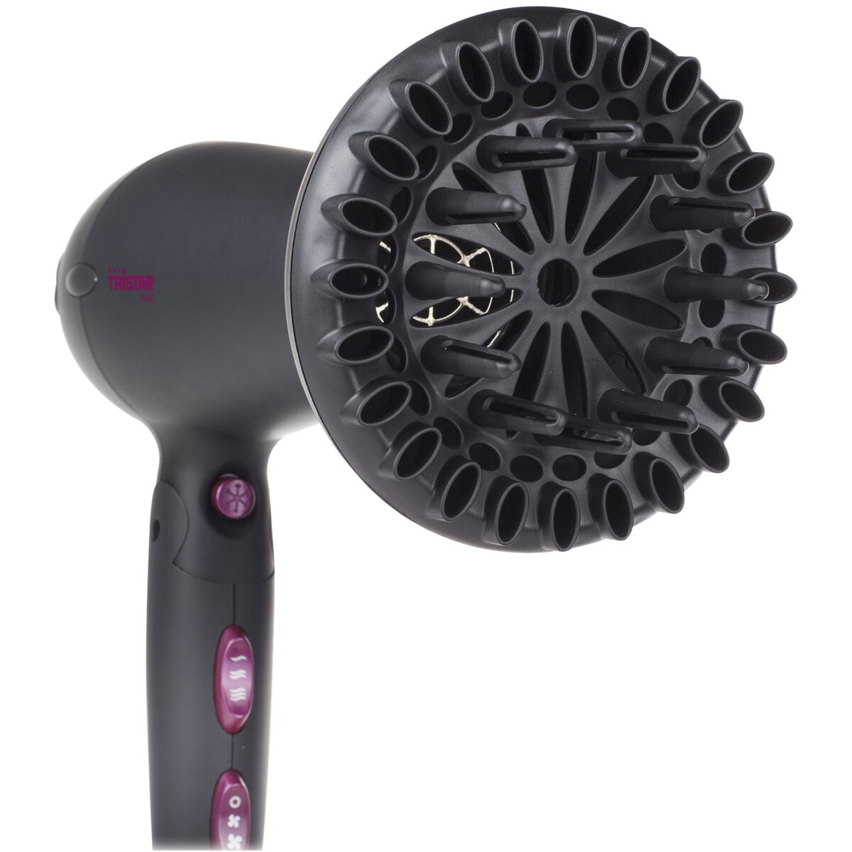 Tristar HD-2358 Hair dryer, 2000 W, Duo-voltage, Foldable handle, Black