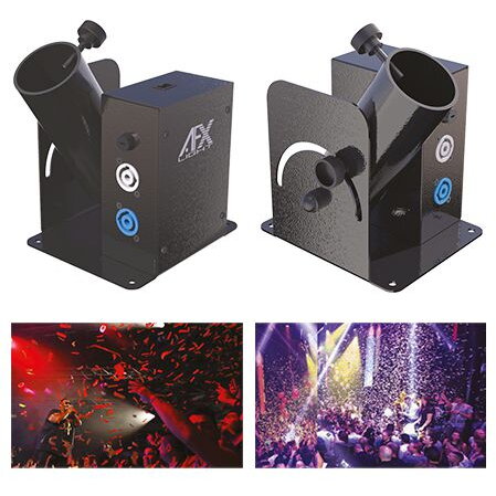 TUN CONFETTI UNGHI REGLABIL, ACOPERIRE 4-66M