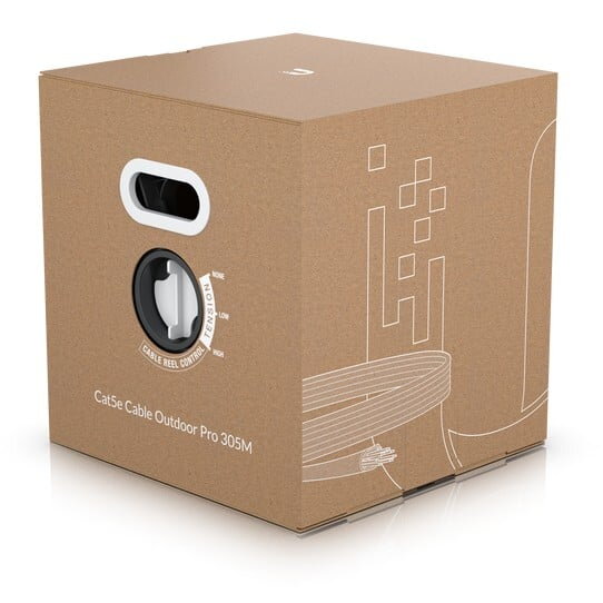 Ubiquiti Cat5e Cable outdoor Pro 305m weiss