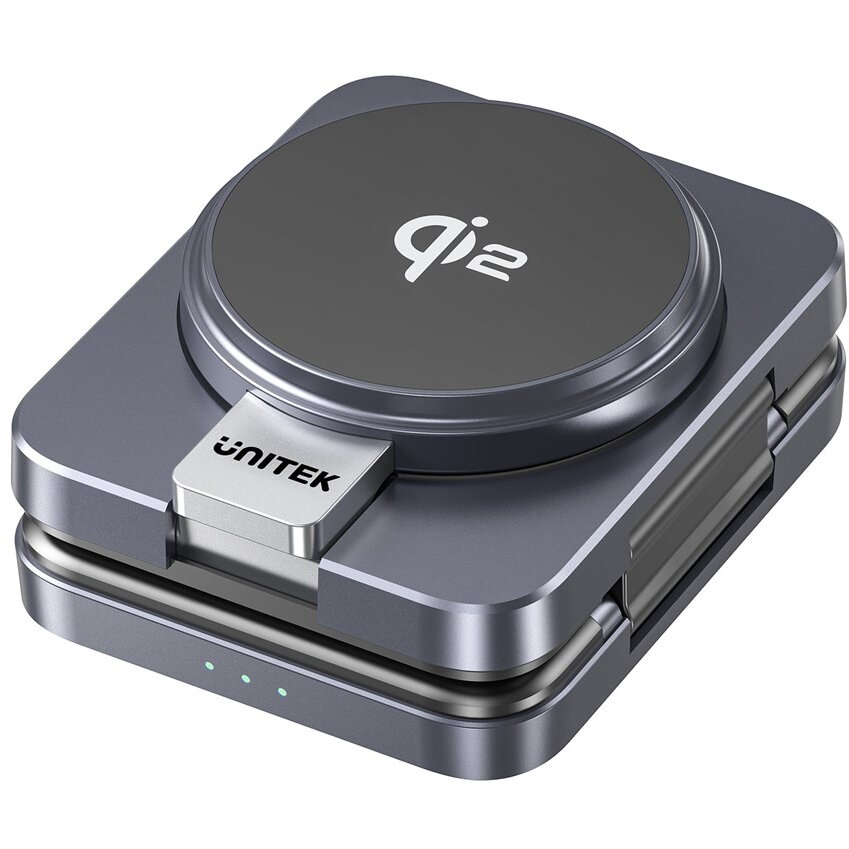 UNITEK P1300AGY01 mobile device wireless charging receiver Earbuds, Mobile phone/Smartphone, Smartwatch USB Type-C