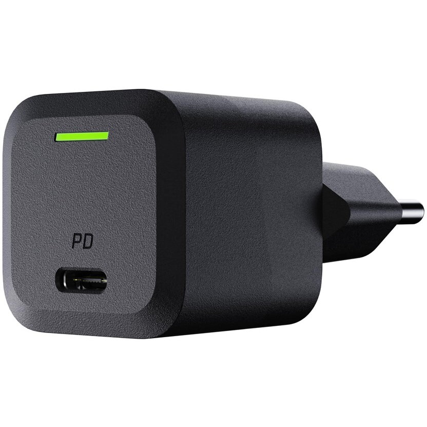 Incarcator Retea 1x USB-C 33W GaN Negru