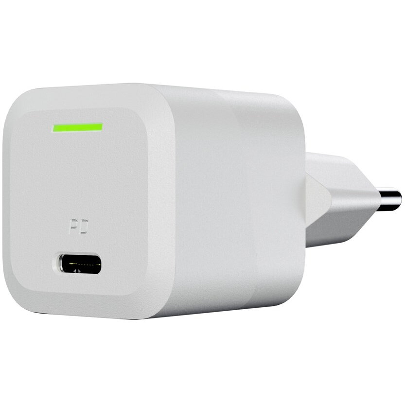 USB Charger Green Cell PowerGaN 33 W PD 3.0 QC 3.0 1x USB-C white