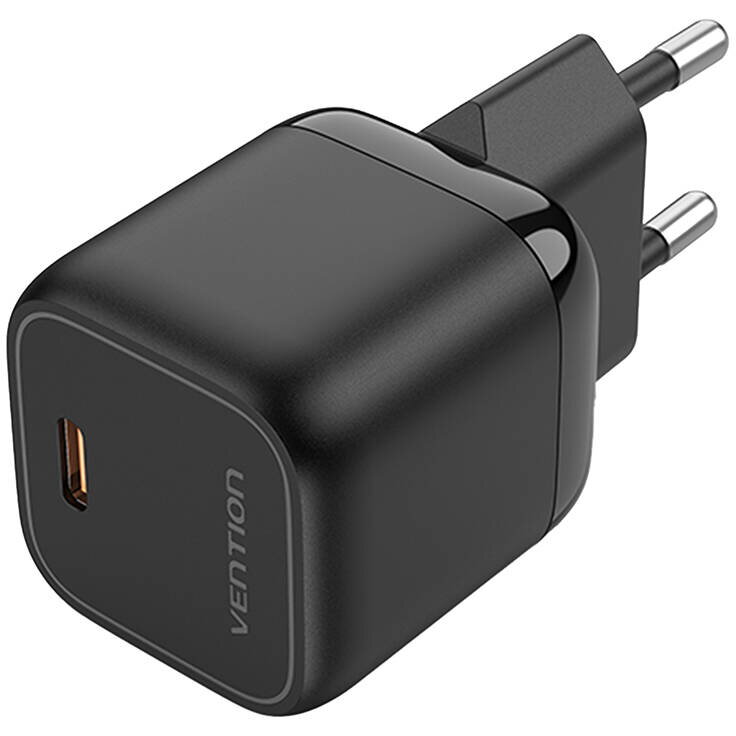 Vention Charger FAKB0-EU 1-port USB-C GaN (30W) Black