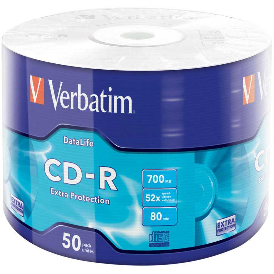 Mediu optic CD-R 52X 700MB 50PK SHRINK